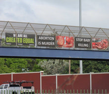 4X8 Banner -- Stop Baby Killing