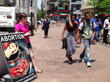 Abortion Victim Sign